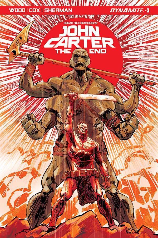 JOHN CARTER THE END #3  CVR A BROWN