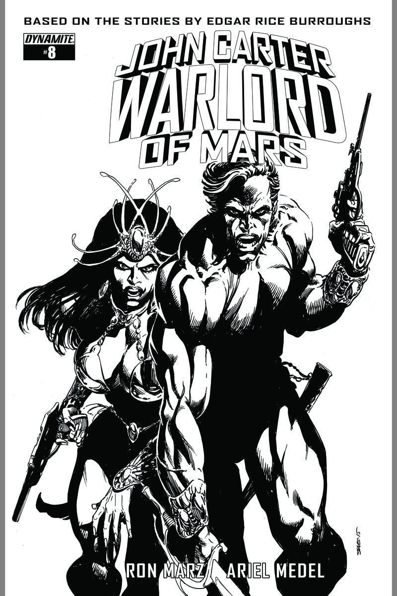 JOHN CARTER WARLORD #8 10 COPY SEARS B&W INCV