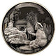 JOURNEYS OF DISCOVERY - MARCO POLO 2oz SILVER ANTIQUE FINISH COIN