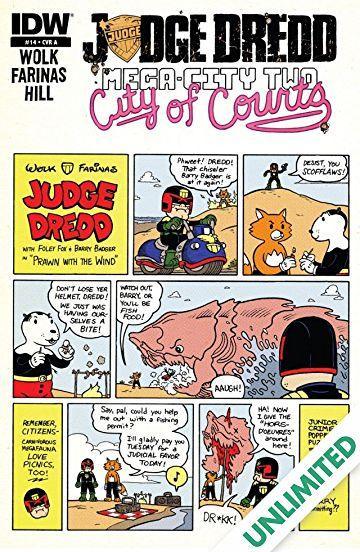 JUDGE DREDD MEGA CITY TWO #4
