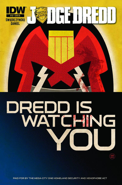 JUDGE DREDD VOL 4 #10 10 COPY INCV