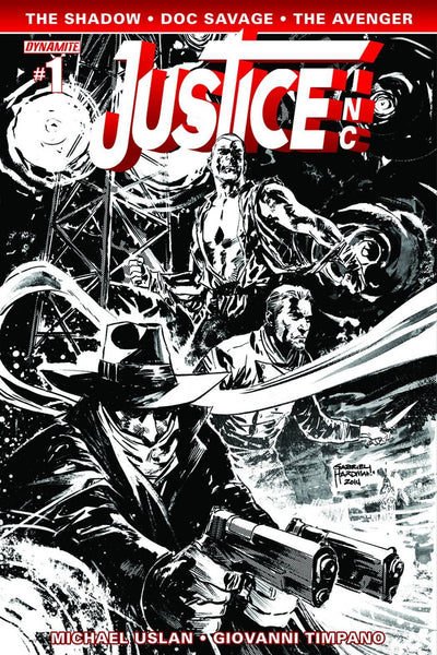 JUSTICE INC #1 10 COPY HARDMAN B&W INCV