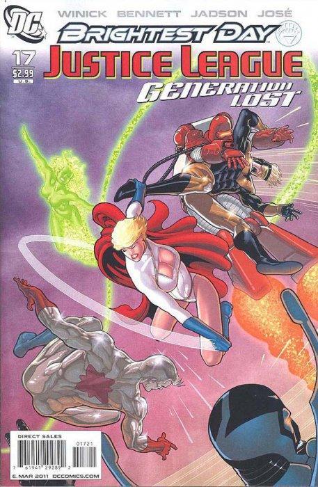 JUSTICE LEAGUE GENERATION LOST #17 VAR ED (BRIGHTEST DAY) - Kings Comics