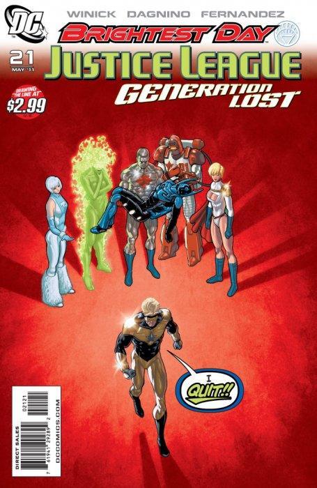 JUSTICE LEAGUE GENERATION LOST #21 VAR ED (BRIGHTEST DAY)