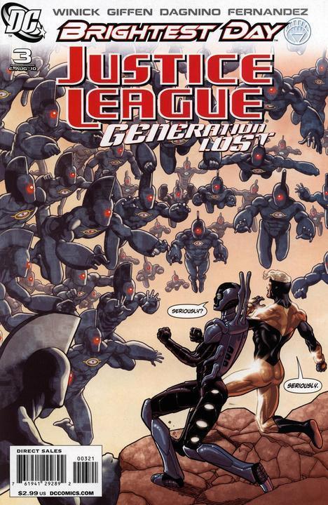 JUSTICE LEAGUE GENERATION LOST #3 VAR ED (BRIGHTEST DAY)