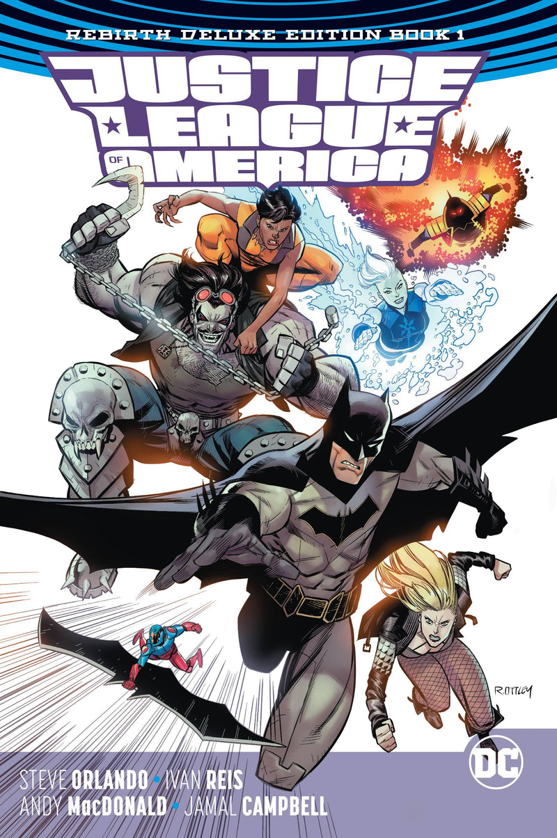 JUSTICE LEAGUE OF AMERICA REBIRTH DLX COLL HC VOL 01