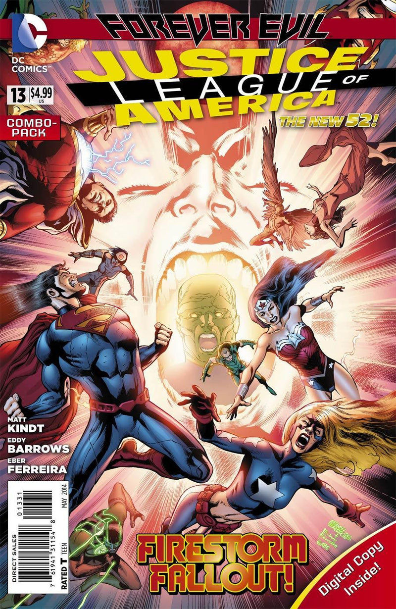 JUSTICE LEAGUE OF AMERICA (2013) #13 COMBO PACK (EVIL)