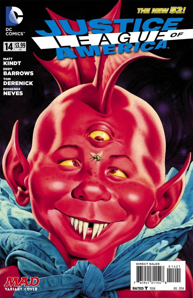 JUSTICE LEAGUE OF AMERICA (2013) #14 VAR ED (EVIL)