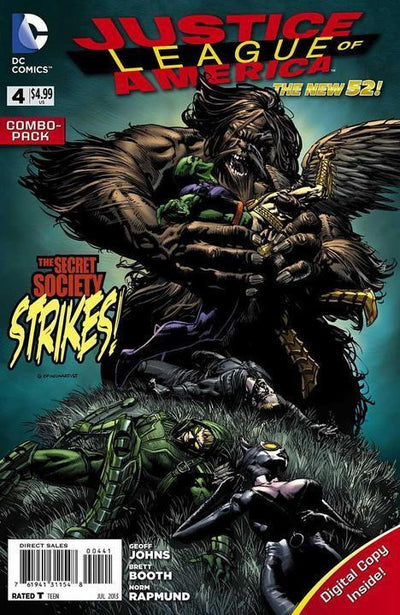 JUSTICE LEAGUE OF AMERICA (2013) #4 COMBO PACK