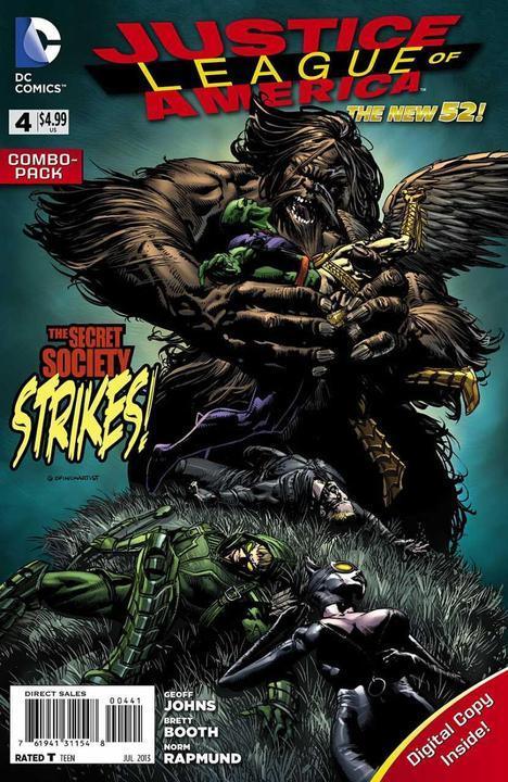 JUSTICE LEAGUE OF AMERICA (2013) #4 COMBO PACK