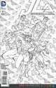 JUSTICE LEAGUE OF AMERICA VOL 4 #7 ADULT COLORING BOOK VAR ED