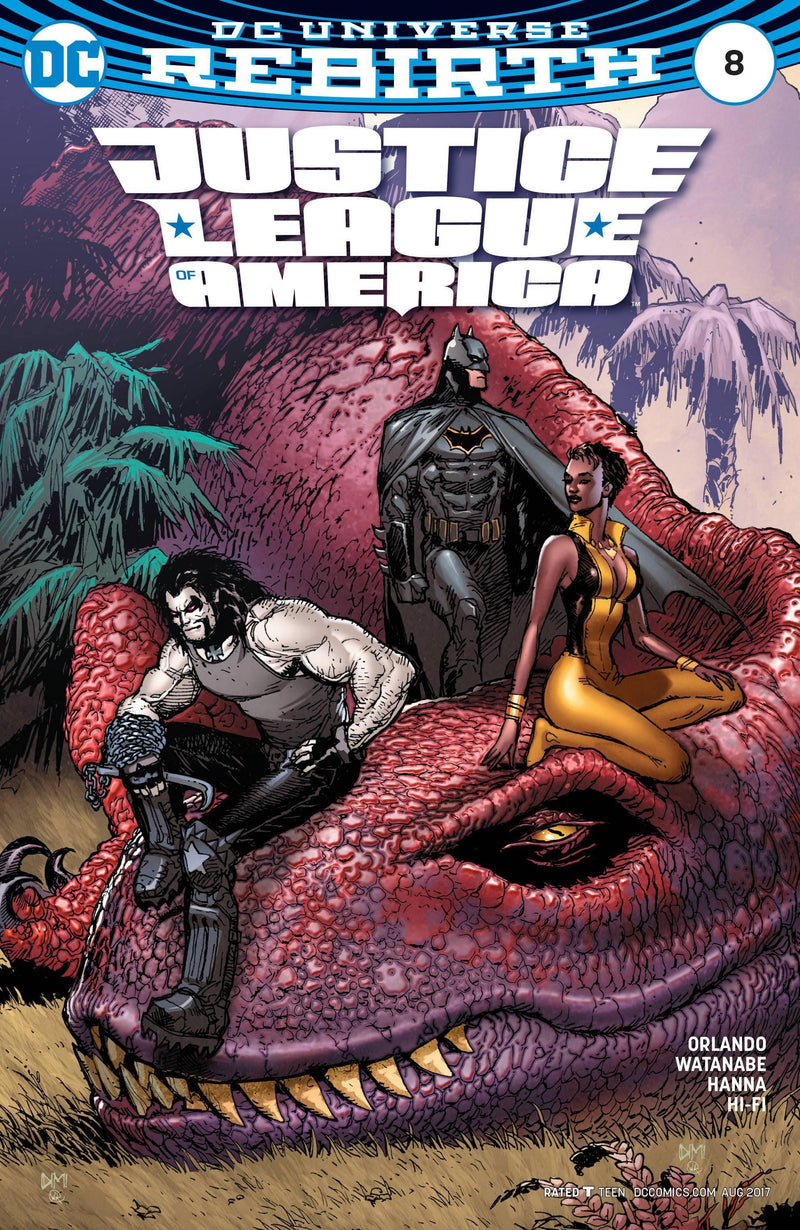 JUSTICE LEAGUE OF AMERICA VOL 5 #8 VAR ED