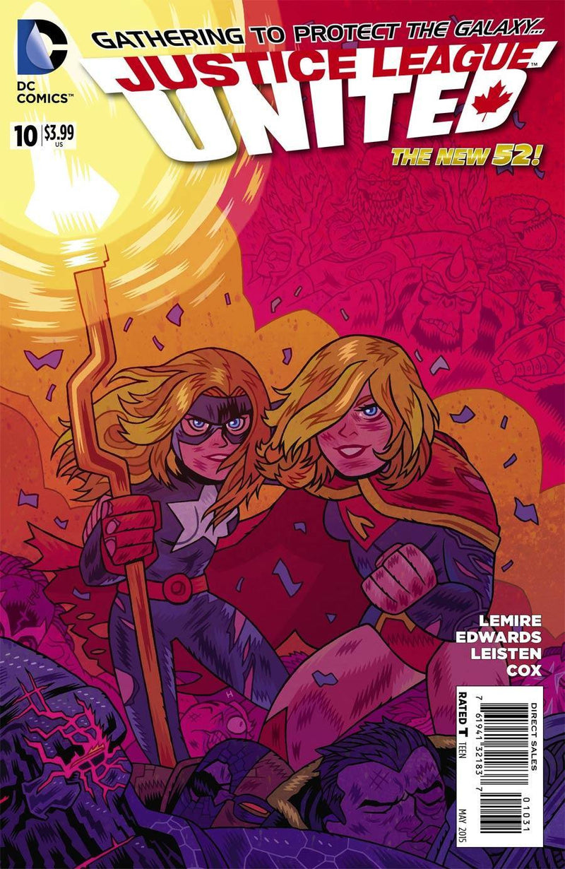 JUSTICE LEAGUE UNITED #10 VAR ED
