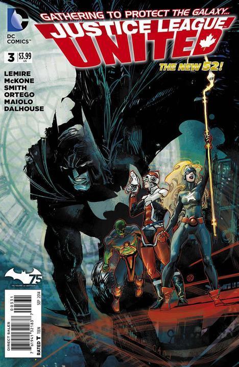 JUSTICE LEAGUE UNITED #3 BATMAN 75 VAR ED