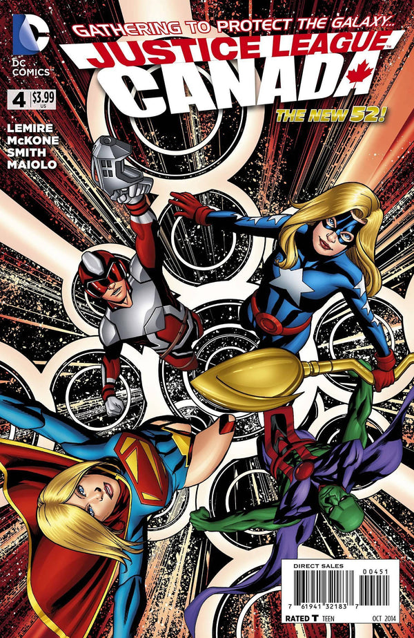 JUSTICE LEAGUE UNITED #4 CANADA VAR ED