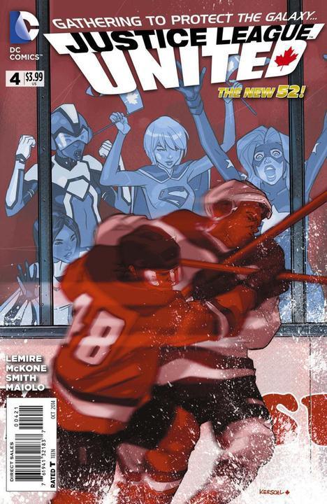 JUSTICE LEAGUE UNITED #4 VAR ED
