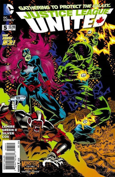 JUSTICE LEAGUE UNITED #5 MONSTERS VAR ED