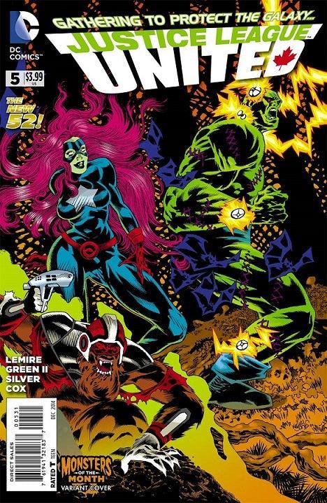 JUSTICE LEAGUE UNITED #5 MONSTERS VAR ED