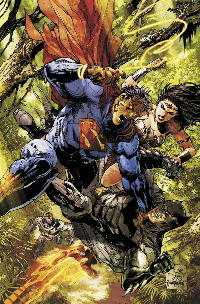 JUSTICE LEAGUE (2011) #14 VAR ED