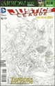 JUSTICE LEAGUE (2011) #16 BLACK & WHITE VAR ED