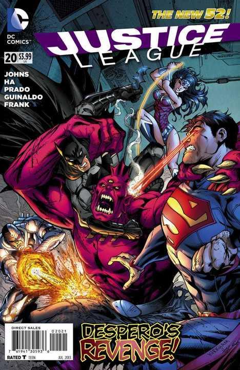 JUSTICE LEAGUE (2011) #20 VAR ED