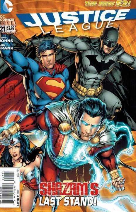 JUSTICE LEAGUE (2011) #21 VAR ED