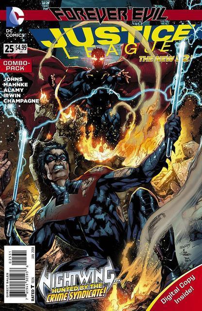 JUSTICE LEAGUE (2011) #25 COMBO PACK (EVIL)