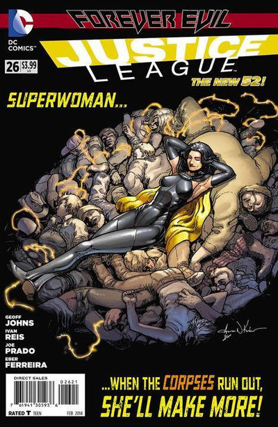 JUSTICE LEAGUE (2011) #26 VAR ED (EVIL)