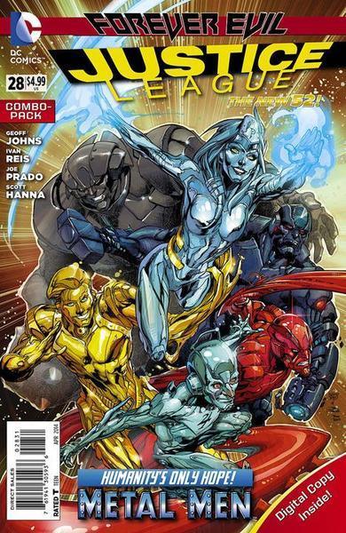 JUSTICE LEAGUE (2011) #28 COMBO PACK (EVIL)