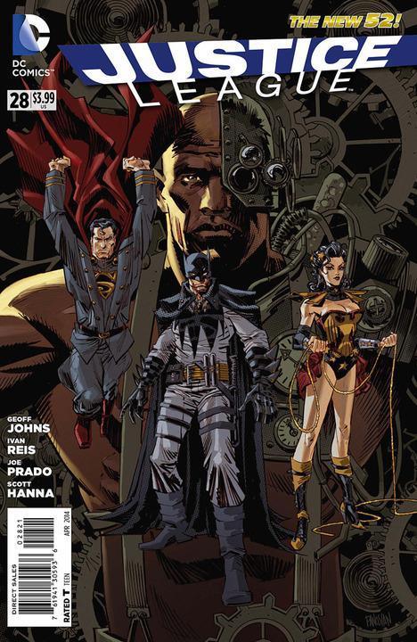 JUSTICE LEAGUE (2011) #28 VAR ED (EVIL)