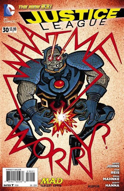 JUSTICE LEAGUE (2011) #30 VAR ED (EVIL)
