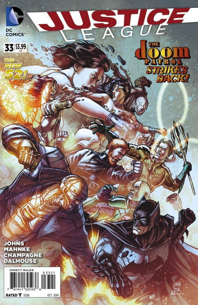 JUSTICE LEAGUE (2011) #33 VAR ED