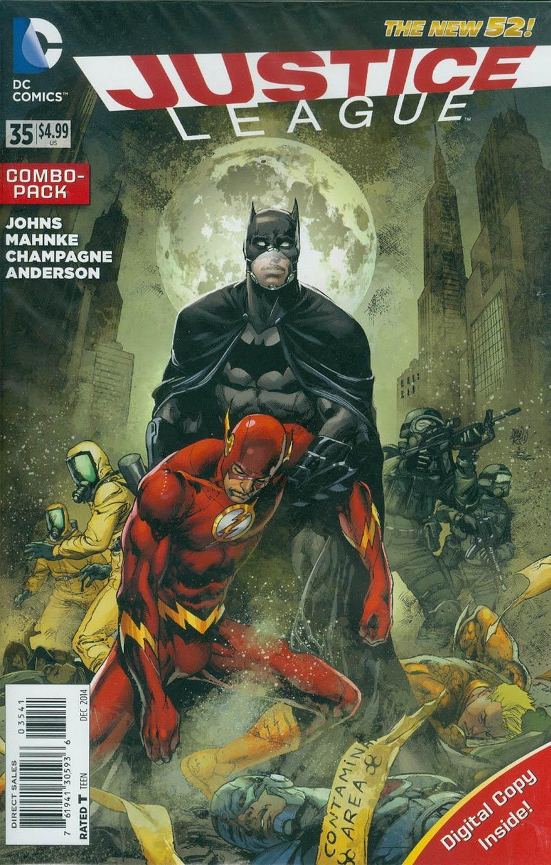 JUSTICE LEAGUE (2011) #35 COMBO PACK