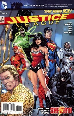 JUSTICE LEAGUE (2011) #7 VAR ED