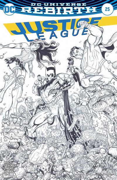 JUSTICE LEAGUE (2016) #25 VAR ED