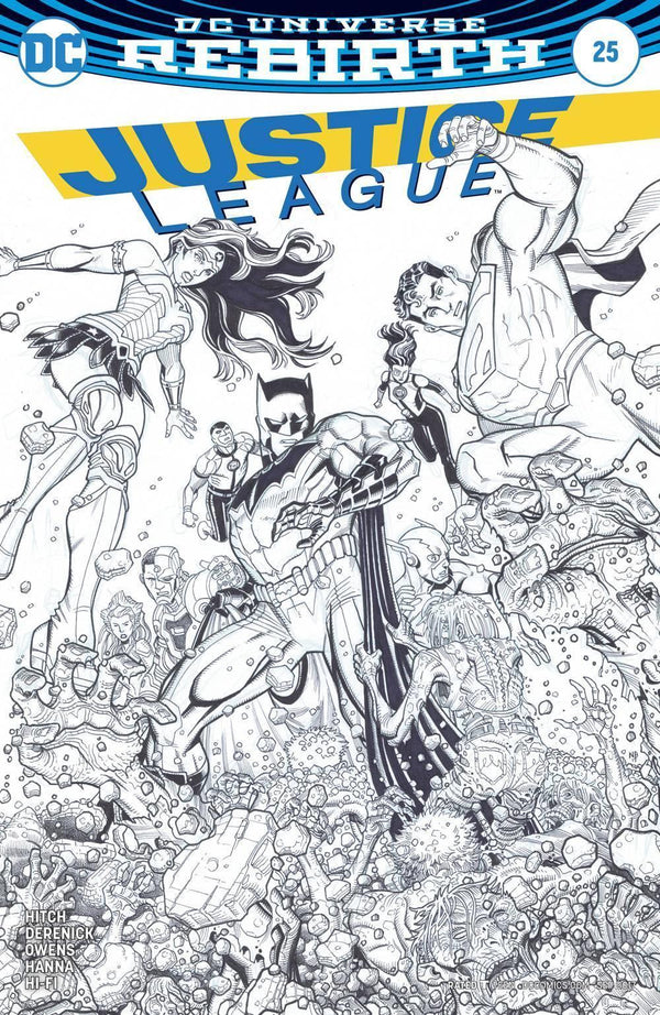 JUSTICE LEAGUE (2016) #25 VAR ED