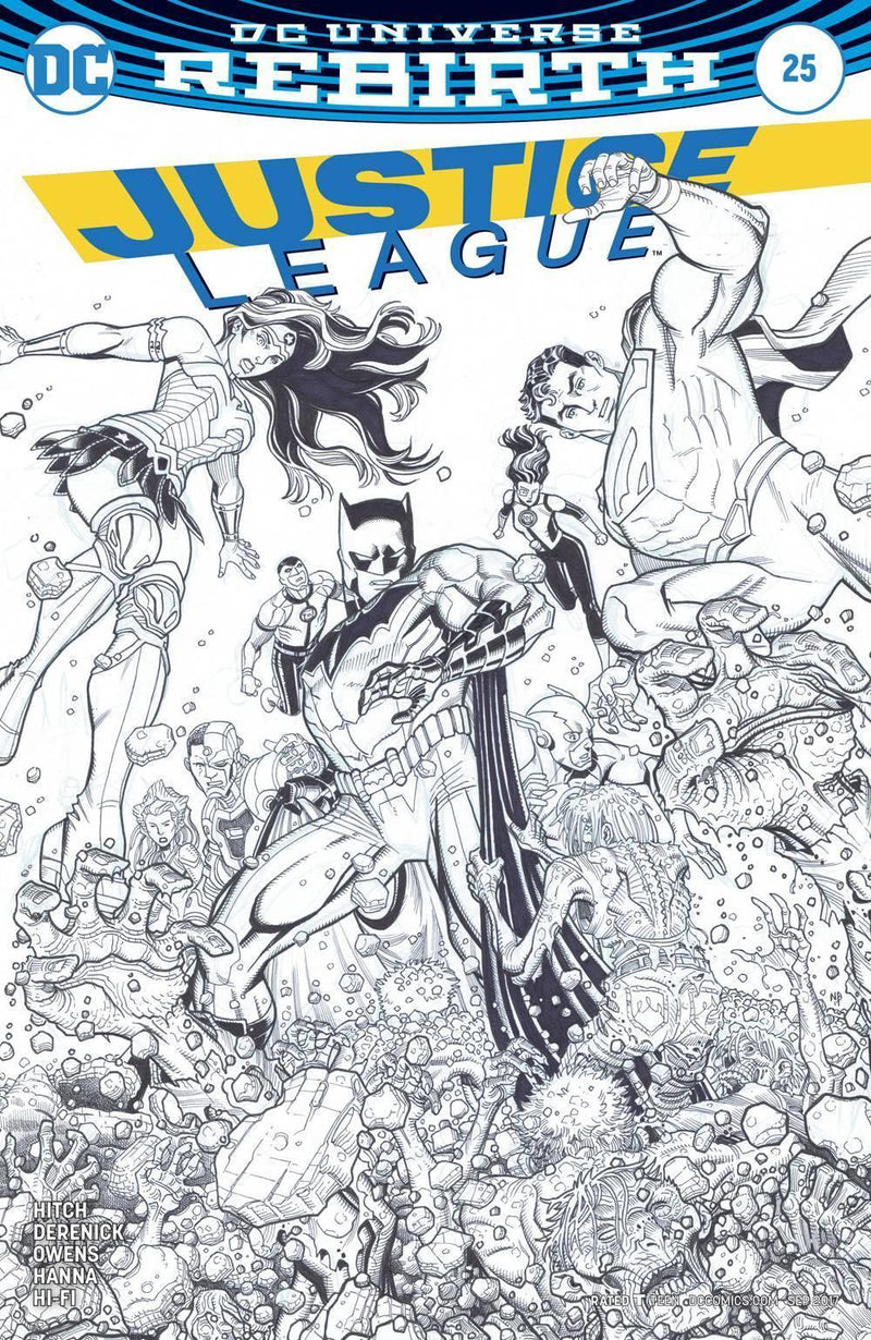 JUSTICE LEAGUE (2016) #25 VAR ED