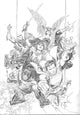 JUSTICE LEAGUE VOL 4 #1 JIM CHEUNG PENCILS ONLY VAR ED