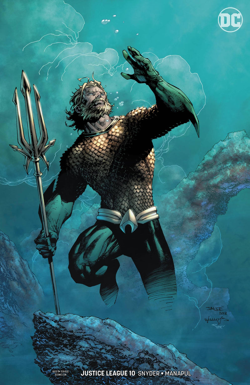 JUSTICE LEAGUE VOL 4 #10 VAR ED (DROWNED EARTH)