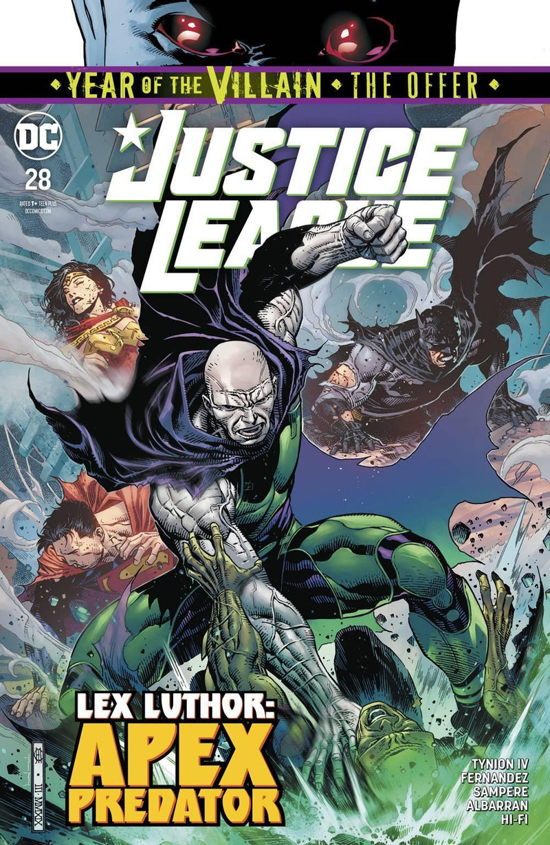 JUSTICE LEAGUE VOL 4 #28 YOTV THE OFFER