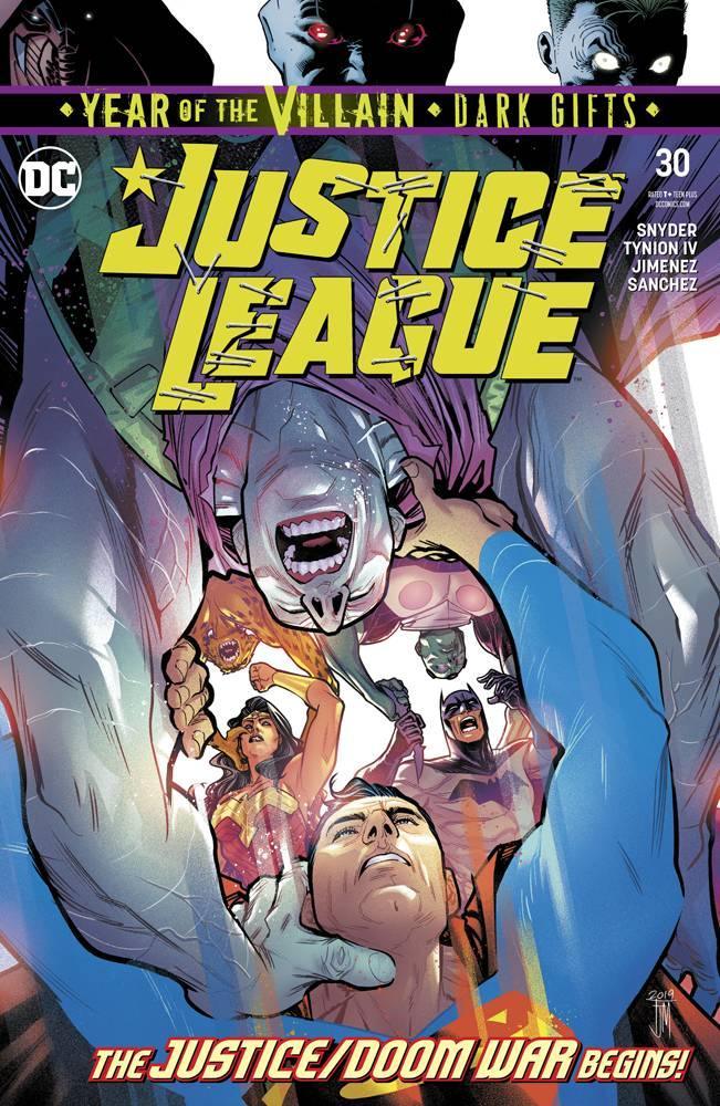 JUSTICE LEAGUE VOL 4 #30 YOTV DARK GIFTS