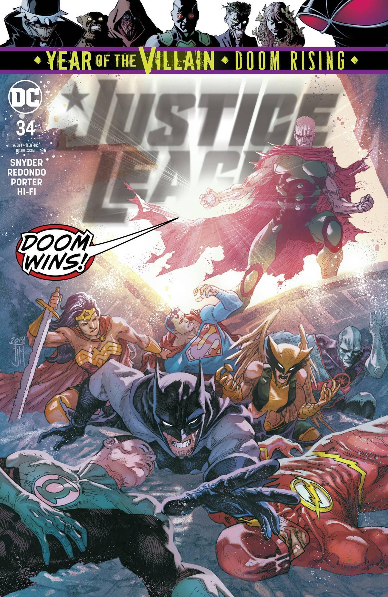 JUSTICE LEAGUE VOL 4 #34 YOTV - Kings Comics