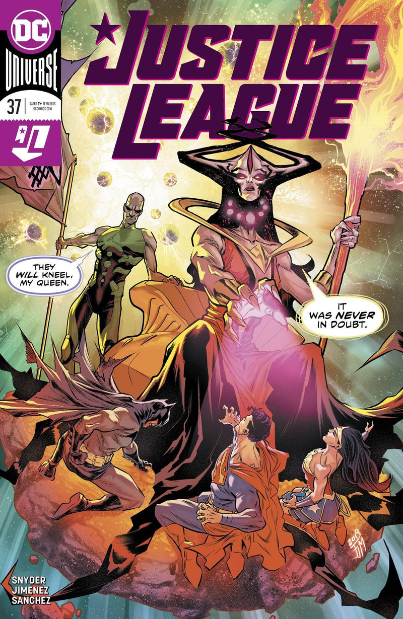 JUSTICE LEAGUE VOL 4 #37