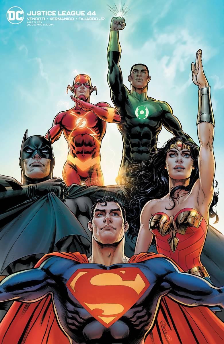 JUSTICE LEAGUE VOL 4 #44 VAR ED
