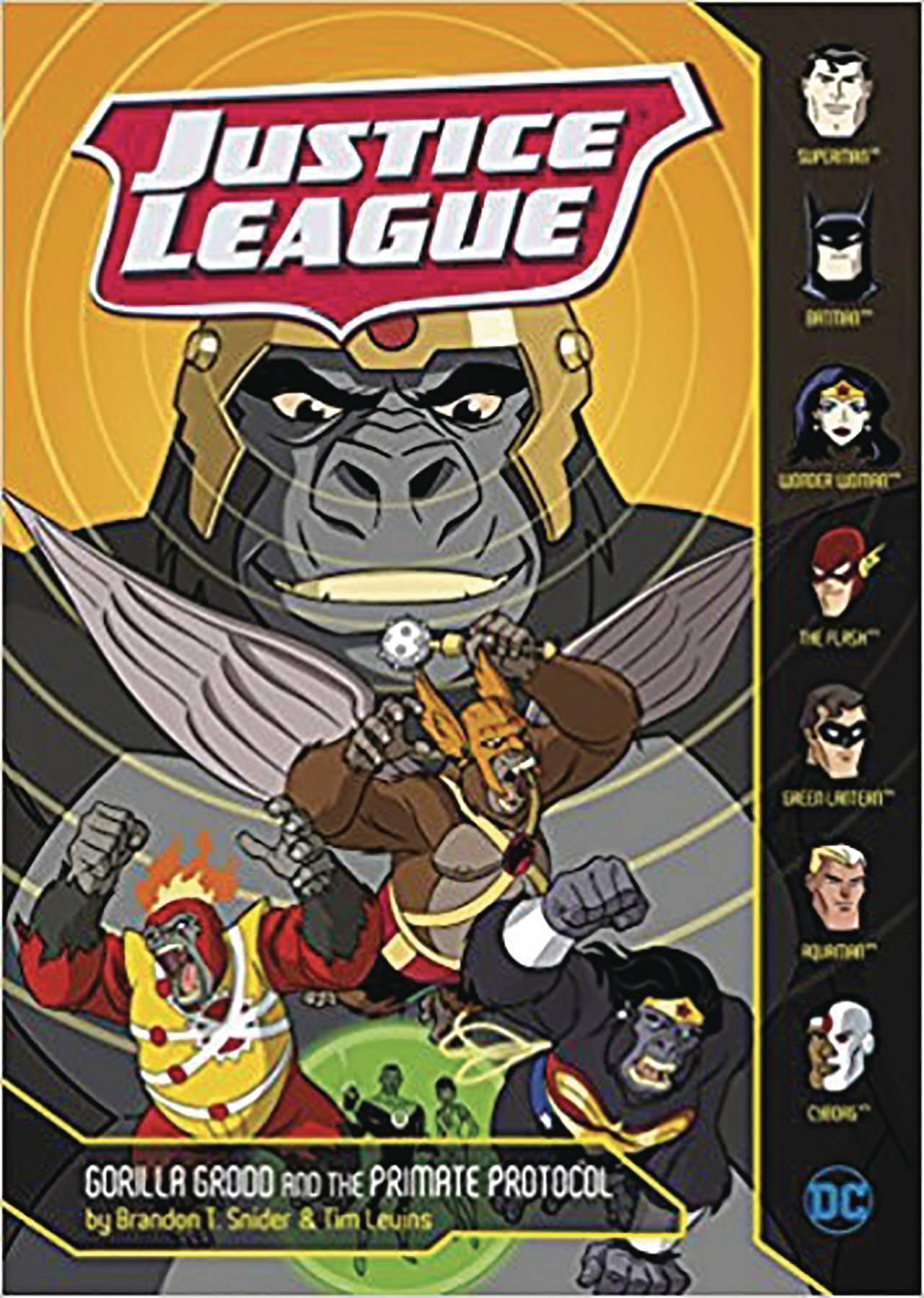 JUSTICE LEAGUE YR TP VOL 05 GORILLA GRODD & PRIMATE PROTOCOL - Kings Comics