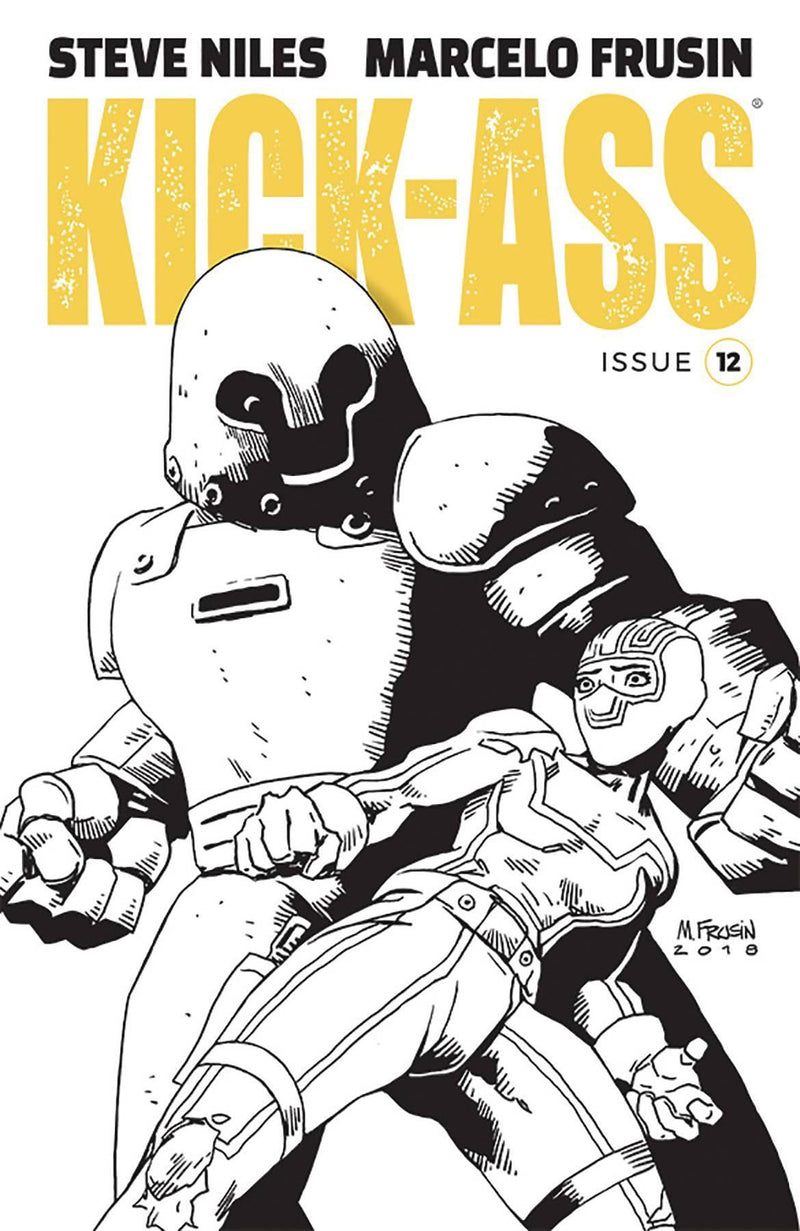 KICK-ASS VOL 4 #12 CVR B FRUSIN