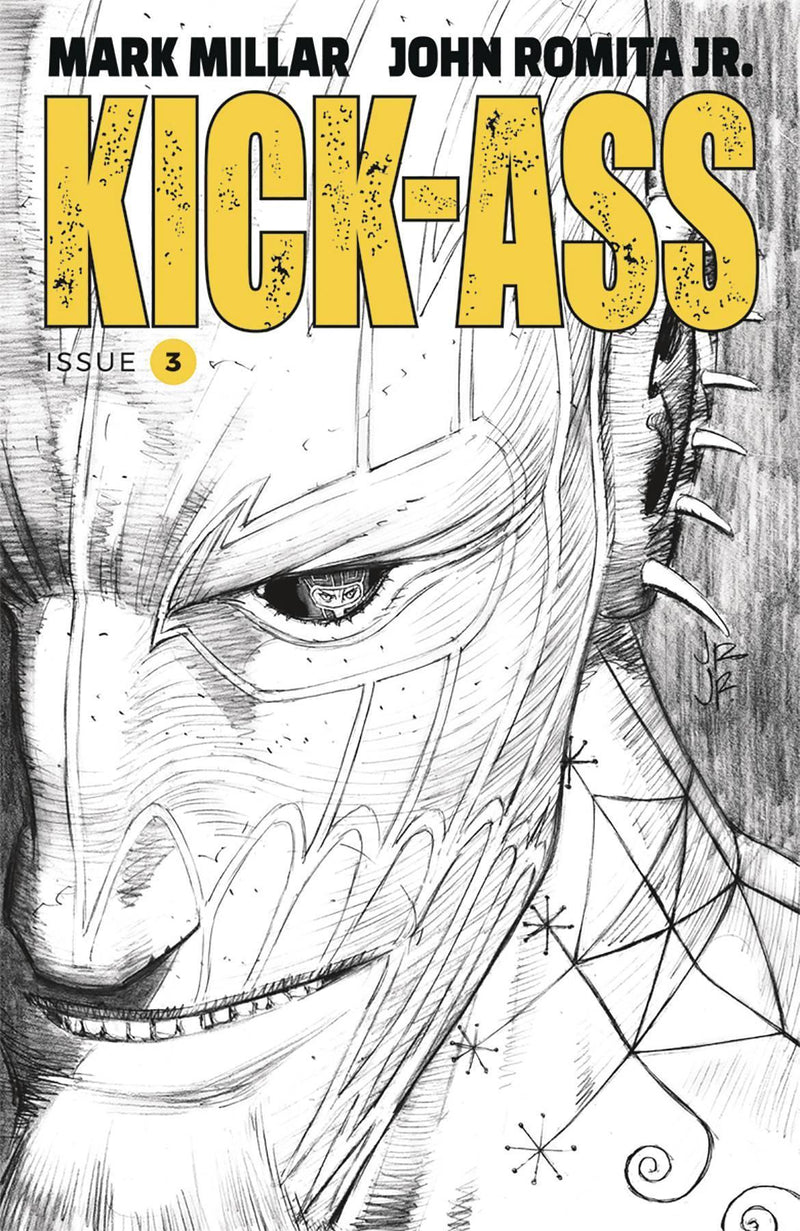 KICK-ASS VOL 4 #3 CVR B B&W ROMITA JR