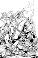 KILLING RED SONJA #1 15 COPY CASTRO B&W VIRGIN FOC INCV