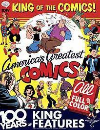 KING OF COMICS HC 100 YEARS KING FEATURES SYNDICATE - Kings Comics
