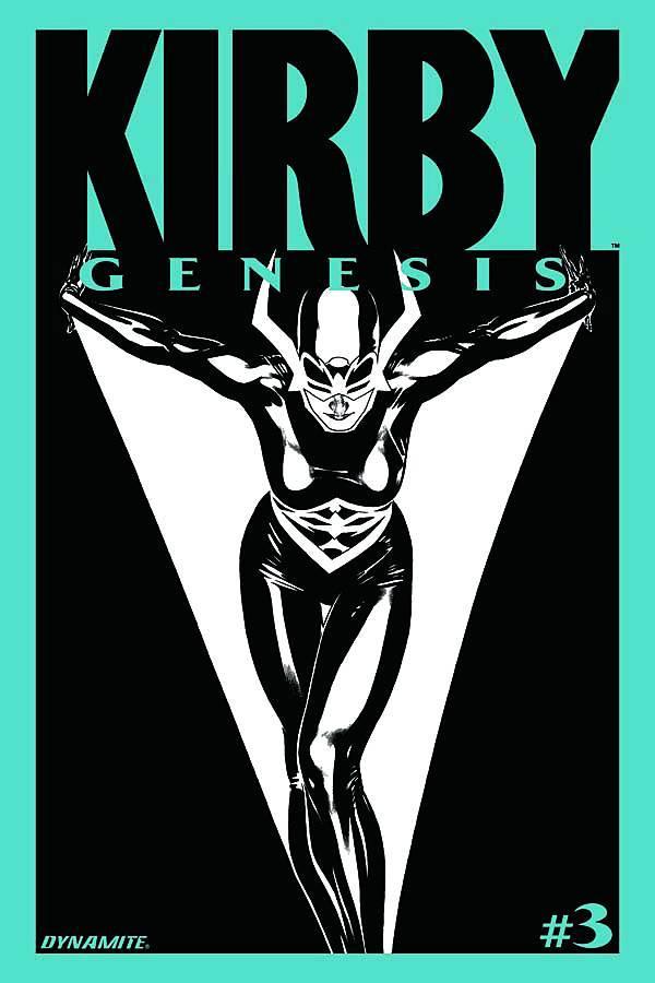 KIRBY GENESIS #3 15 COPY SOOK B&W INCV - Kings Comics